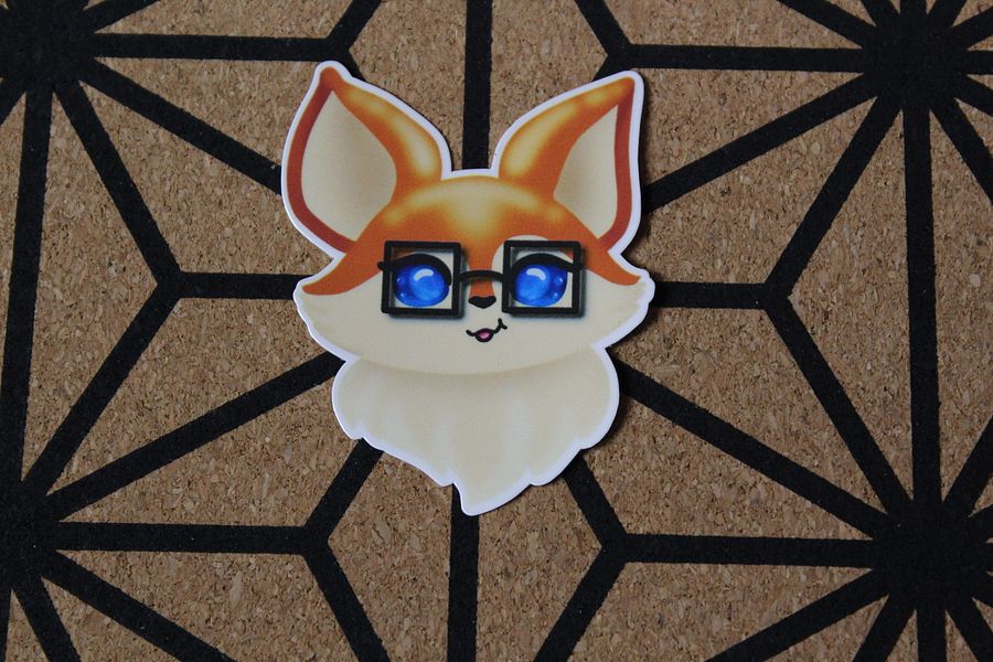 Clever fox sticker product image (1)