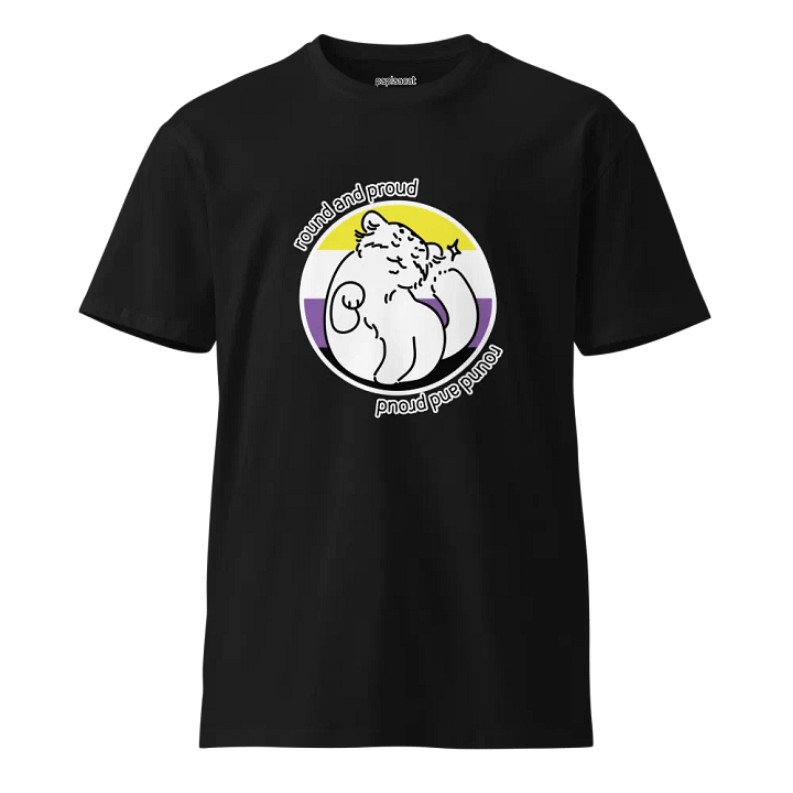 Round and Proud Manul Nonbinary Version - AS Colour Unisex T-Shirt product image (1)