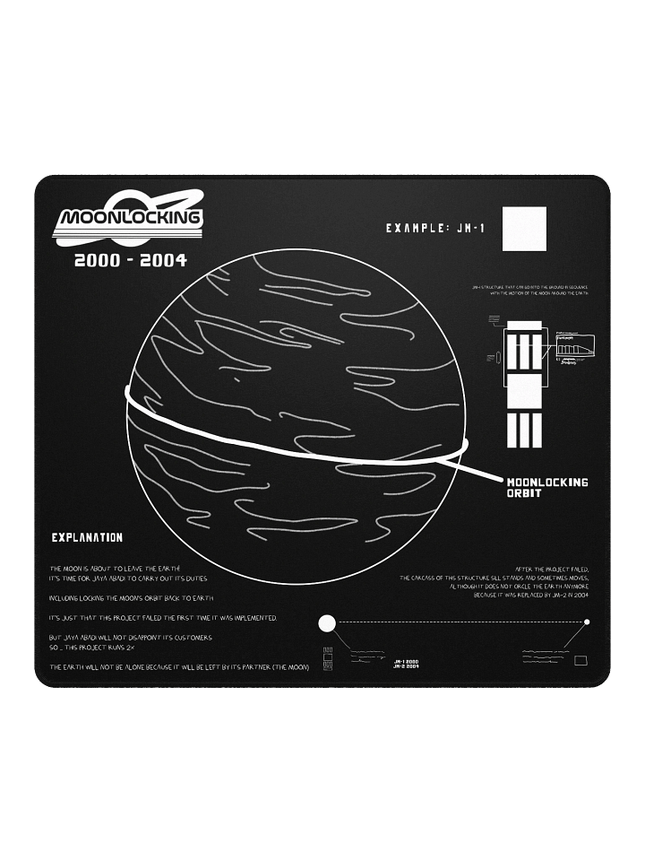 DESKMAT | MOONLOCKING (BLACK EDITION) product image (2)