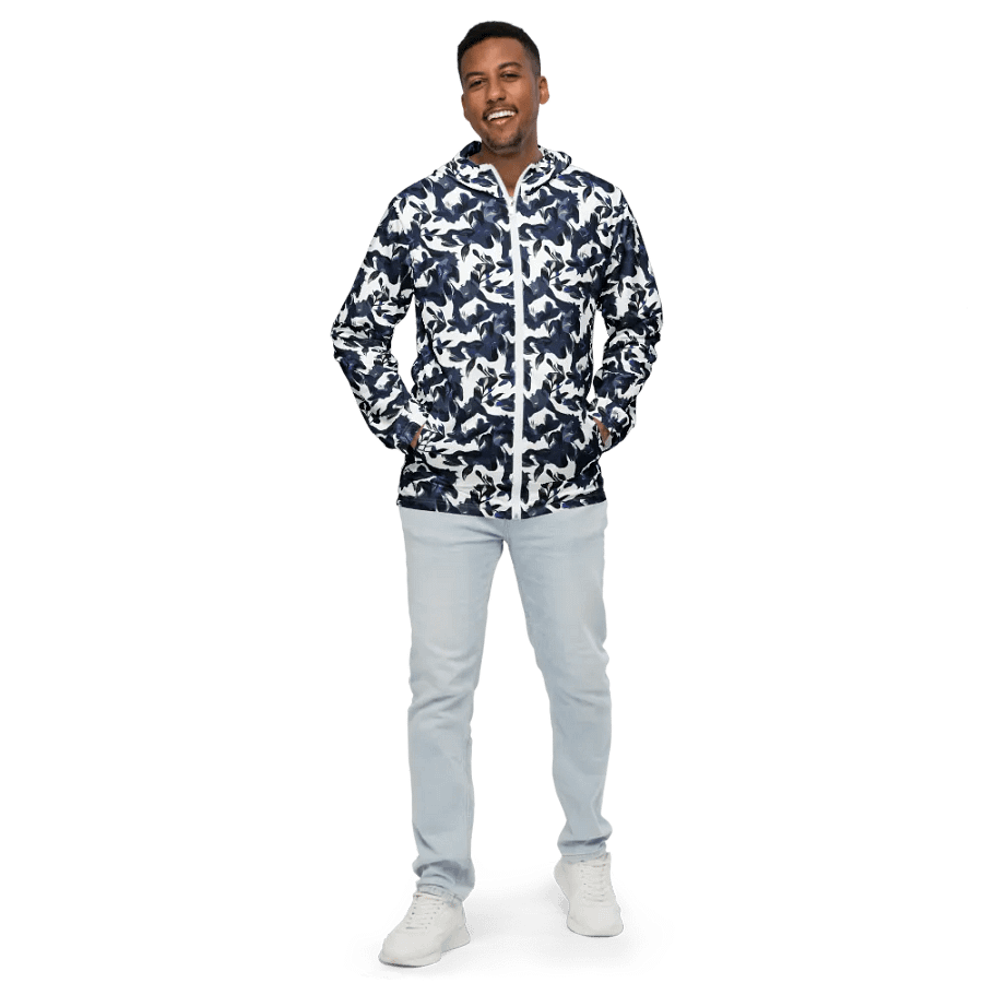 Wild Waves | Unisex Windbreaker product image (3)