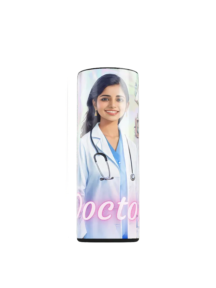 Indian Doctor 20 oz Skinny Stainless Steel Tumbler product image (1)