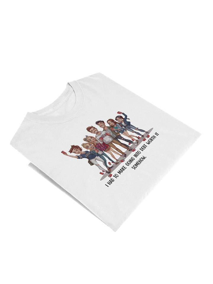 "I Had To Make Going Into Debt Worth It Somehow” Funny College Party Long Sleeve Tee | Student Loan Humor Long Sleeve Tee for Grads & College Kids product image (2)