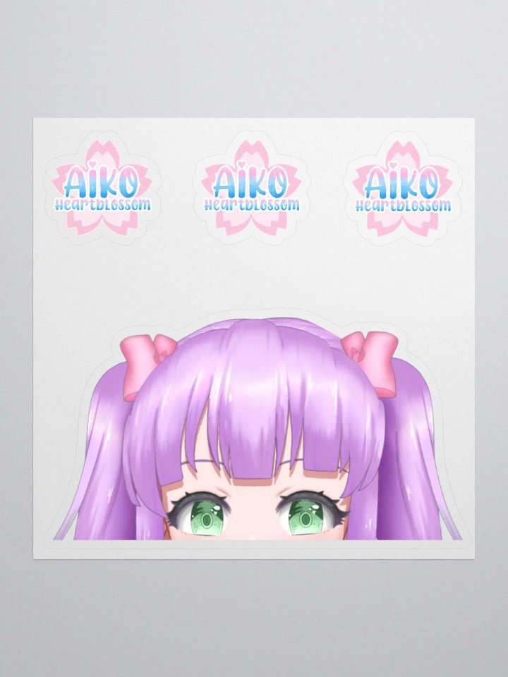 AIKO HEARTBLOSSOM: Anime Sticker Sheet (4) product image (1)