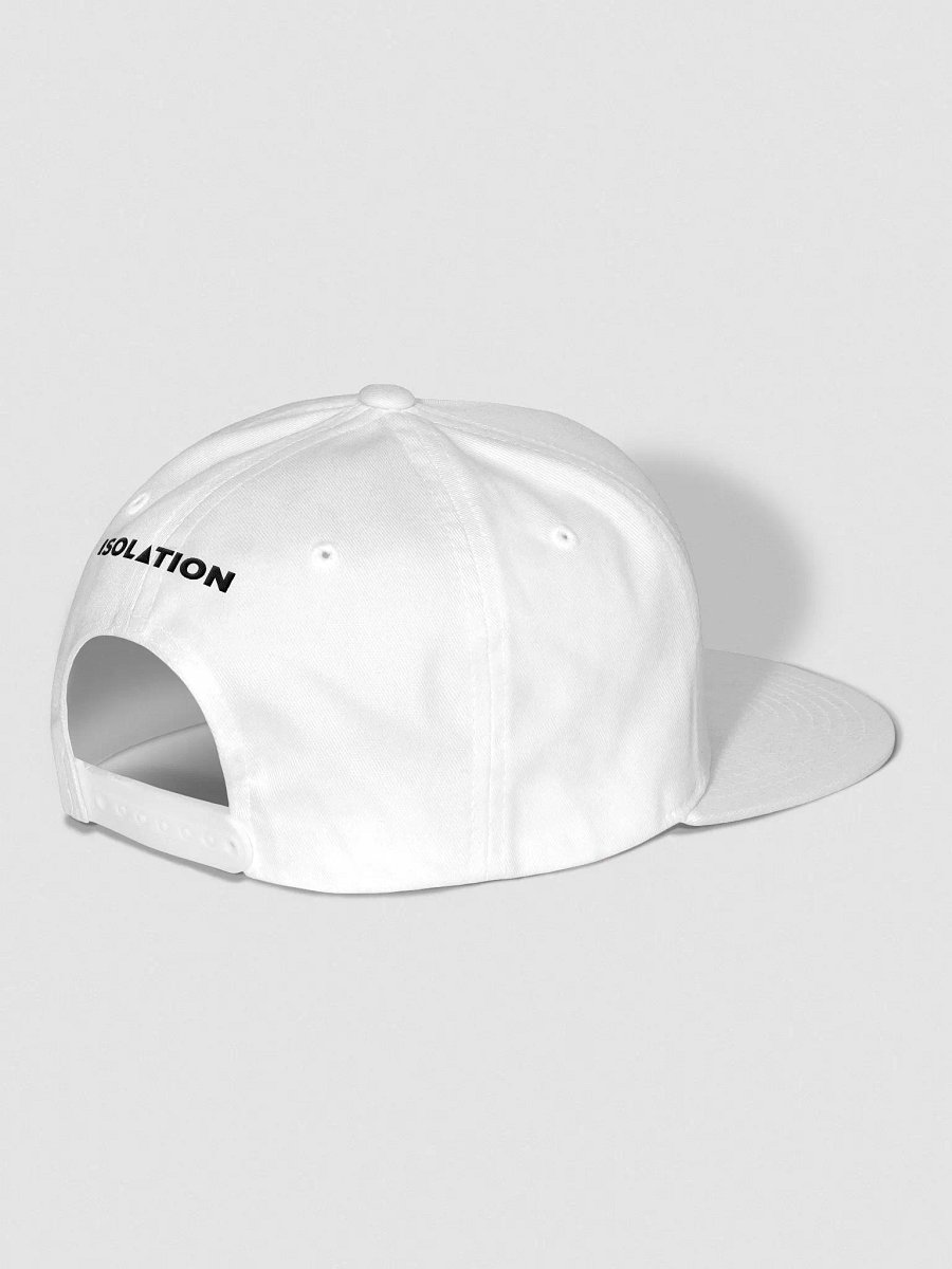 ISOL▲TION — 2024 LOGO — SNAPBACK — B&W product image (4)
