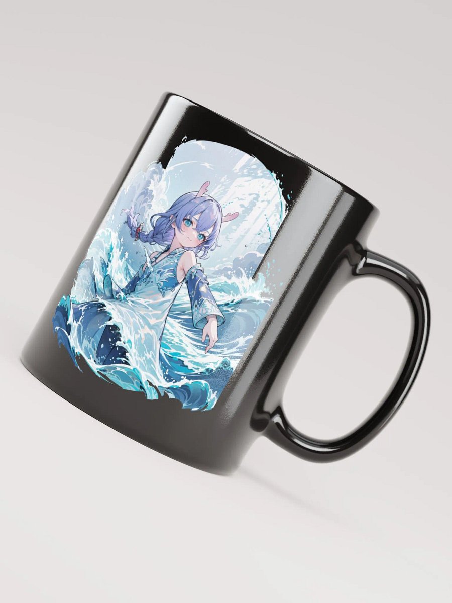 Black Glossy Mug - Bailu v2 (Honkai Star Rail) product image (3)