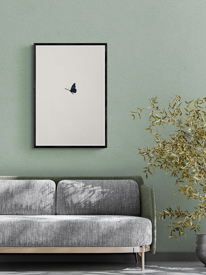 Tiny Black Butterfly Flying product image (1)