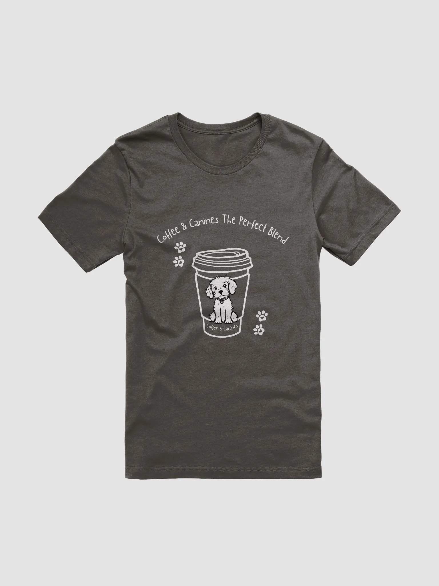 “Coffee and Canines The Perfect Blend T-Shirt” product image (4)