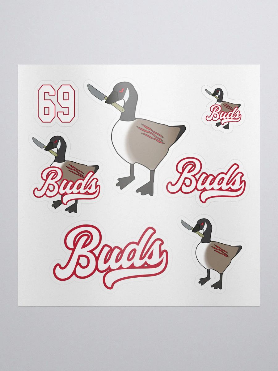 Buds Hockey Sticker Sheet product image (1)