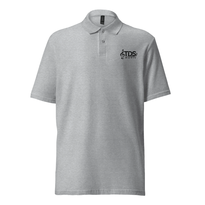 TDS Music Unisex Pique Polo Shirt in White, Navy, Gray, and Black (S-4XL) product image (1)