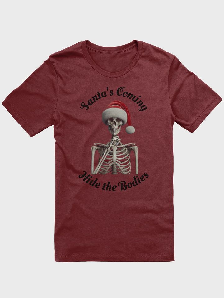 Silent Night Skeleton T-Shirt product image (1)