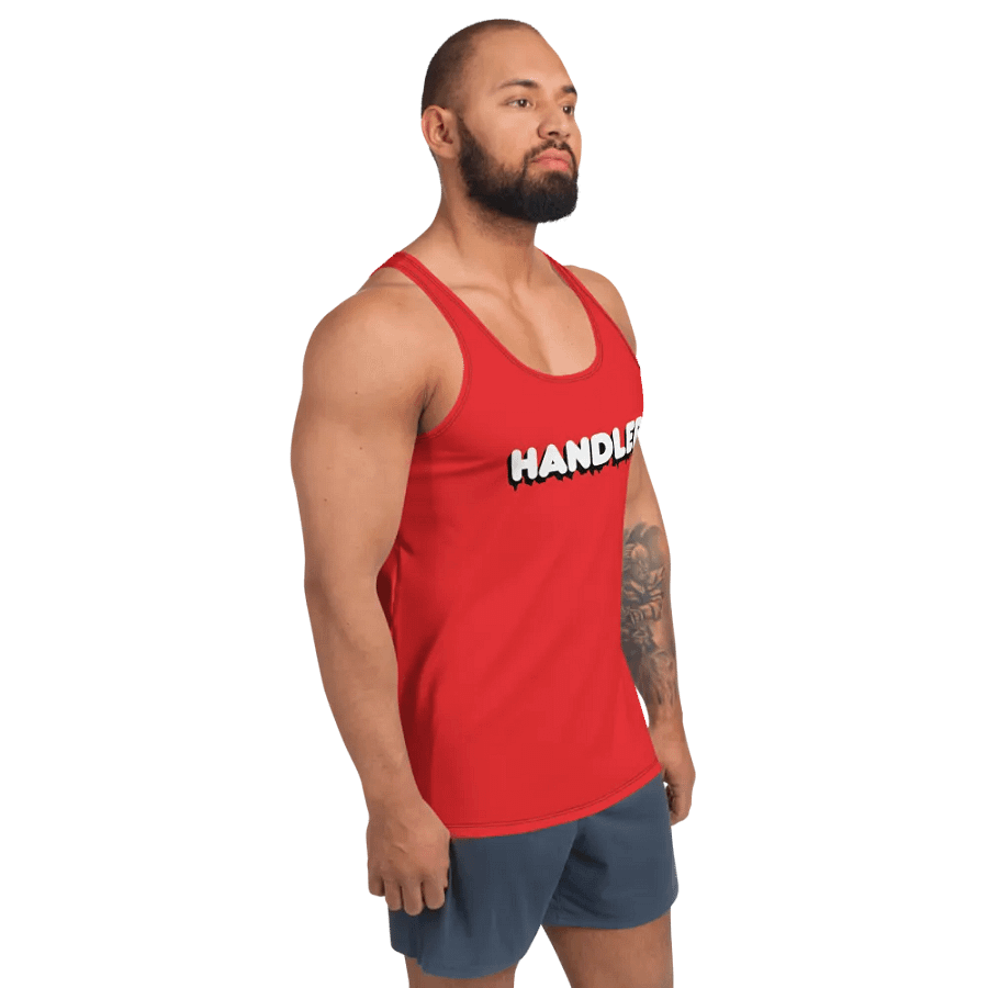 Identity Tank - HANDLER - Red / Black / White product image (5)