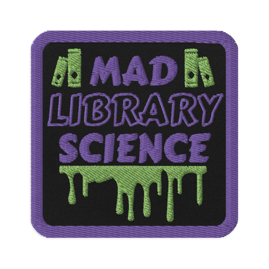 Mad Library Science Purple Patch product image (1)