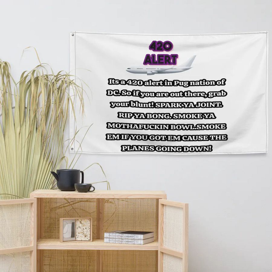 420 Alert Skyline Flag product image (7)