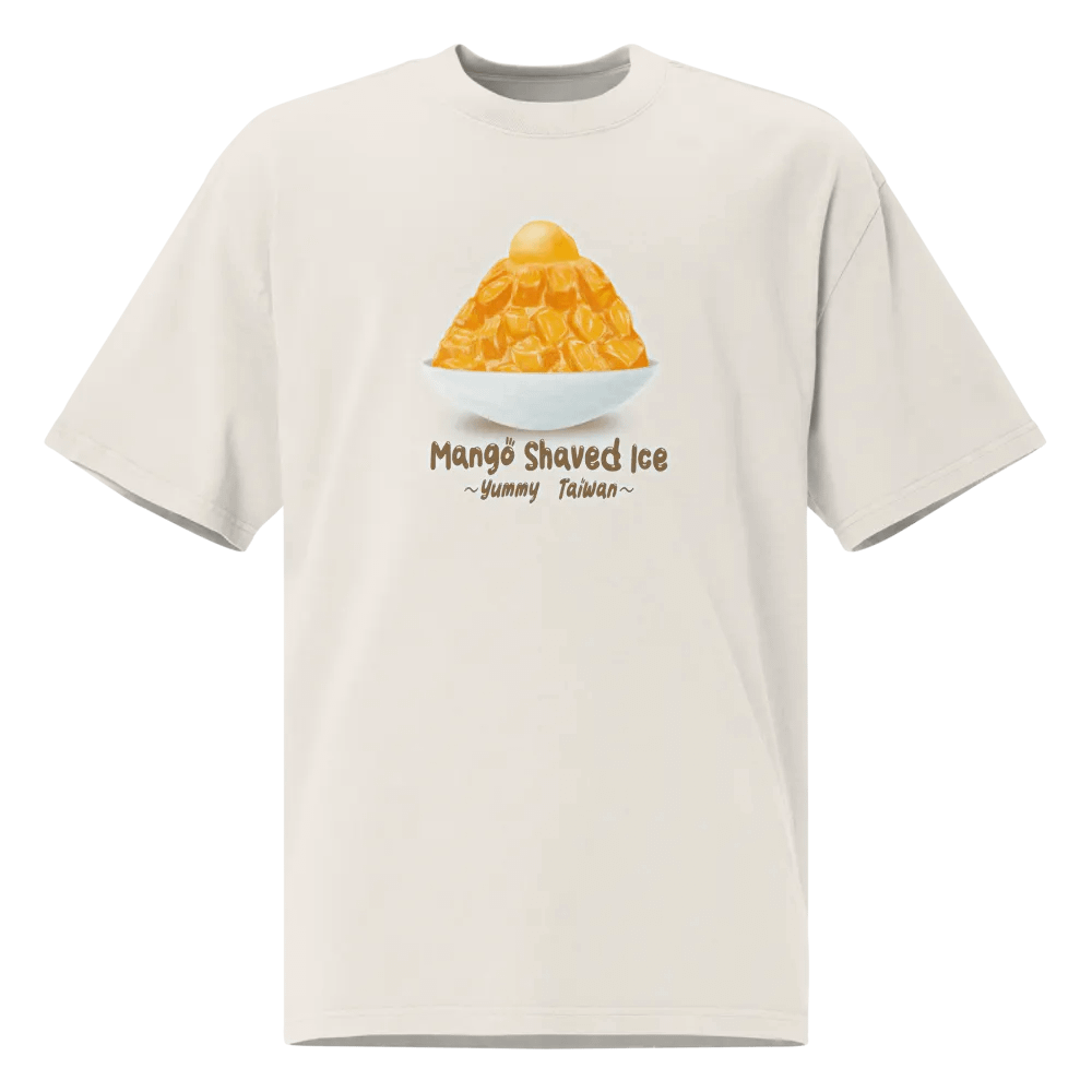 Summer dessert_Taiwan mango shaved ice Oversized T-Shirt product image (6)