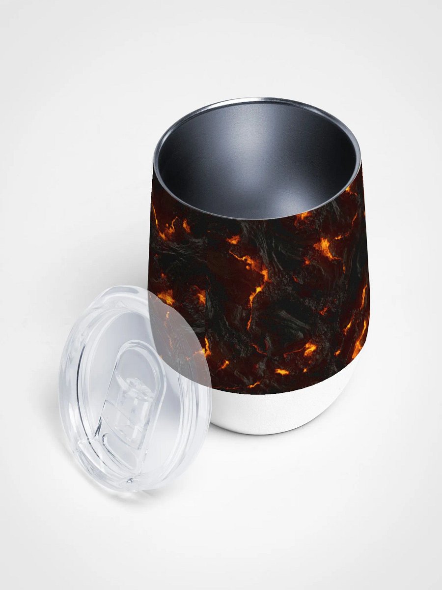 Lava Flow Wine Tumbler product image (3)