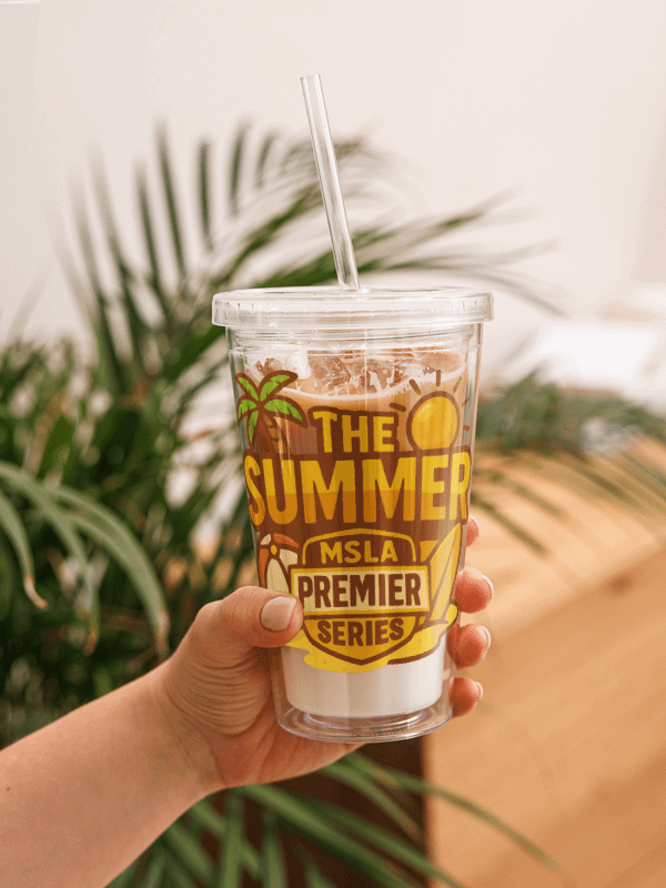 The Summer - Double Wall Clear Plastic Tumbler product image (1)
