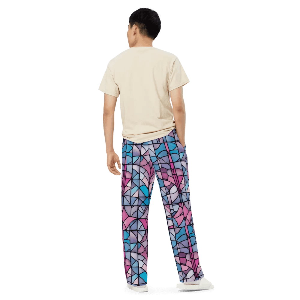 Symmetric Prism Dream Wide-Leg Pants product image (5)