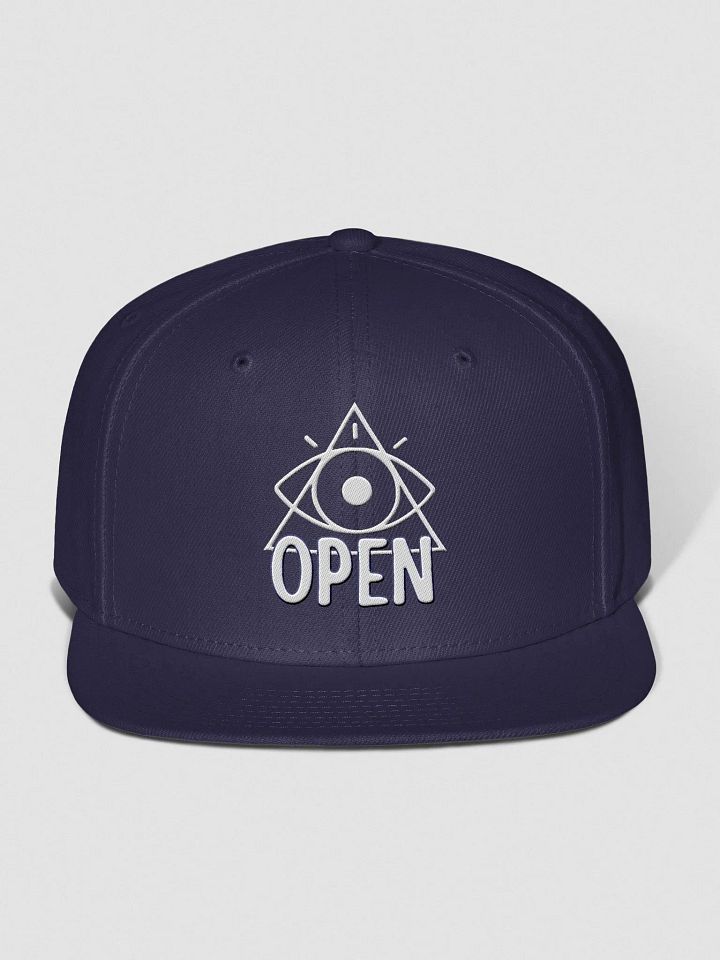 Third Eye Open Wool Blend Snap Back Cap product image (1)