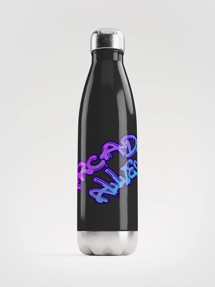 Arcade Allies Graffiti Stainless Steel Water Bottle product image (1)