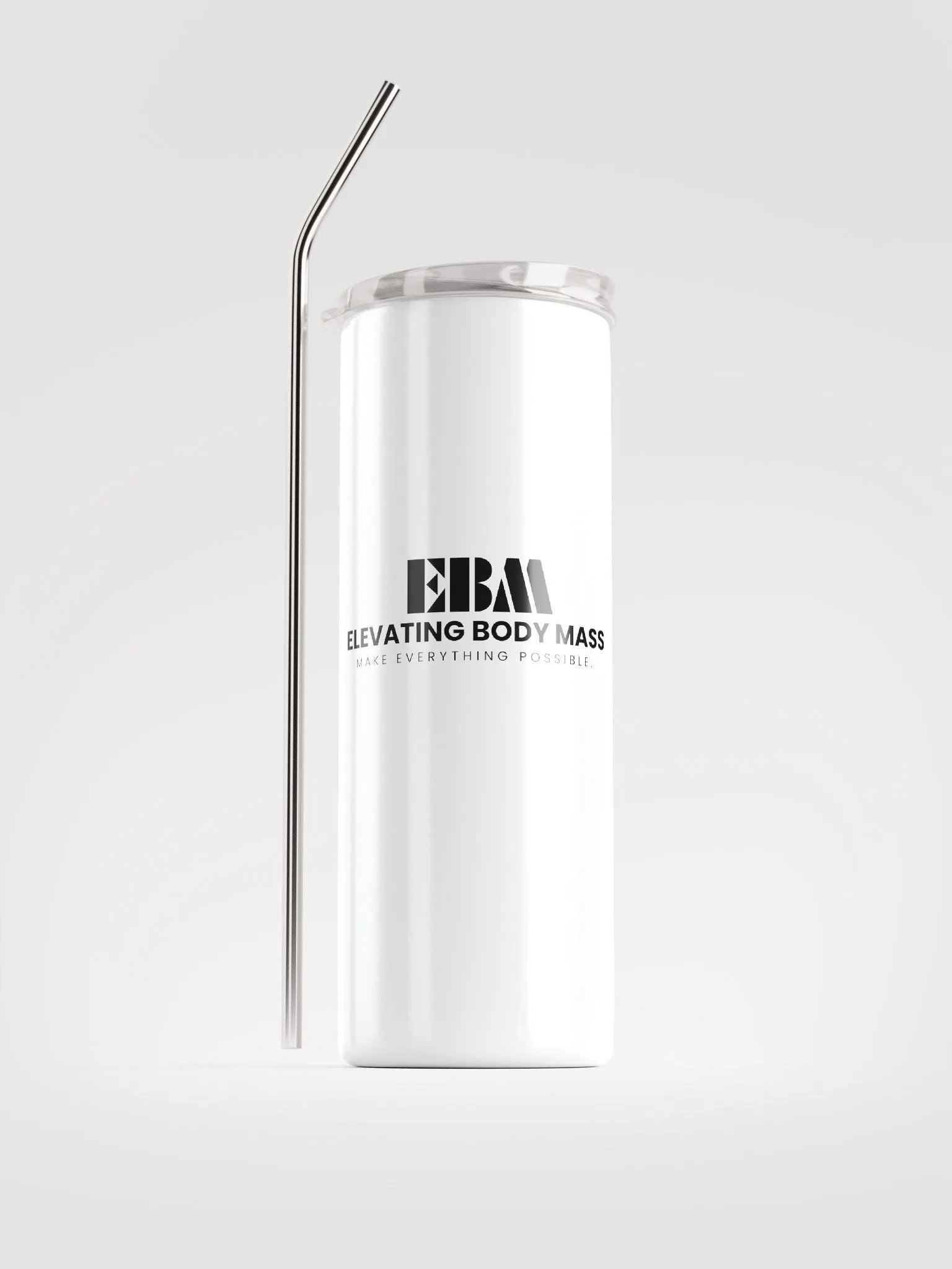 EBM Stainless Steel Tumbler (White) product image (1)