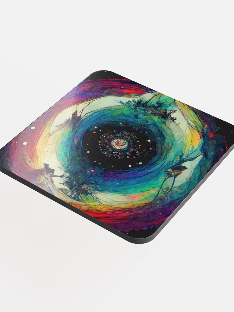 Cosmic Kaleidoscope Cork Coaster product image (4)