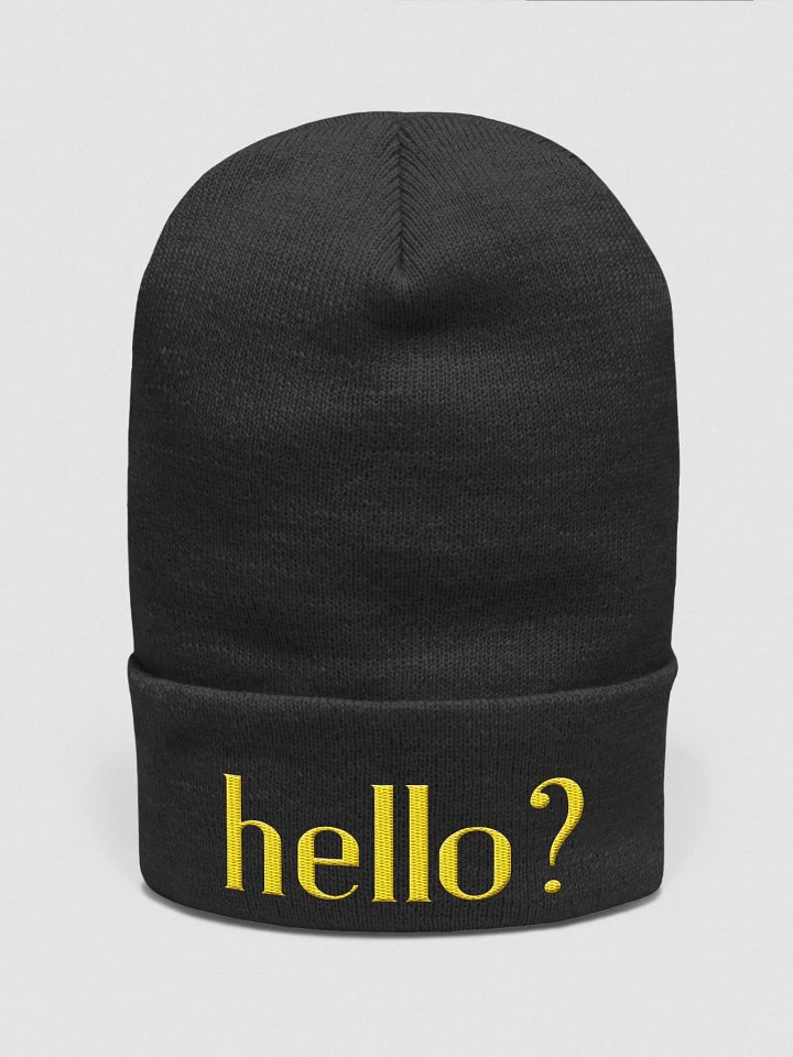 HELLO?? Beanie product image (2)