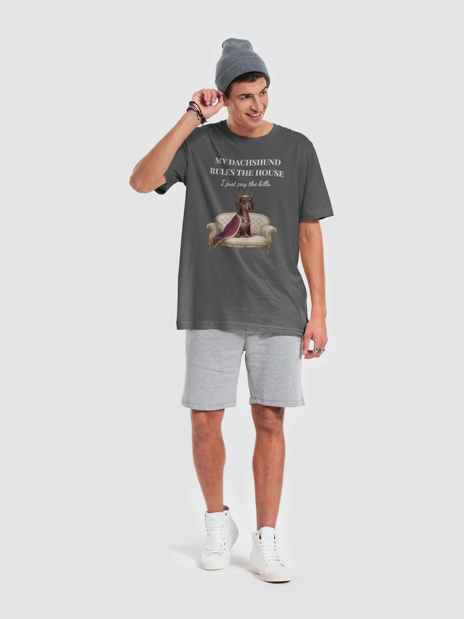 My Dachshund Rules the House T-Shirt product image (18)