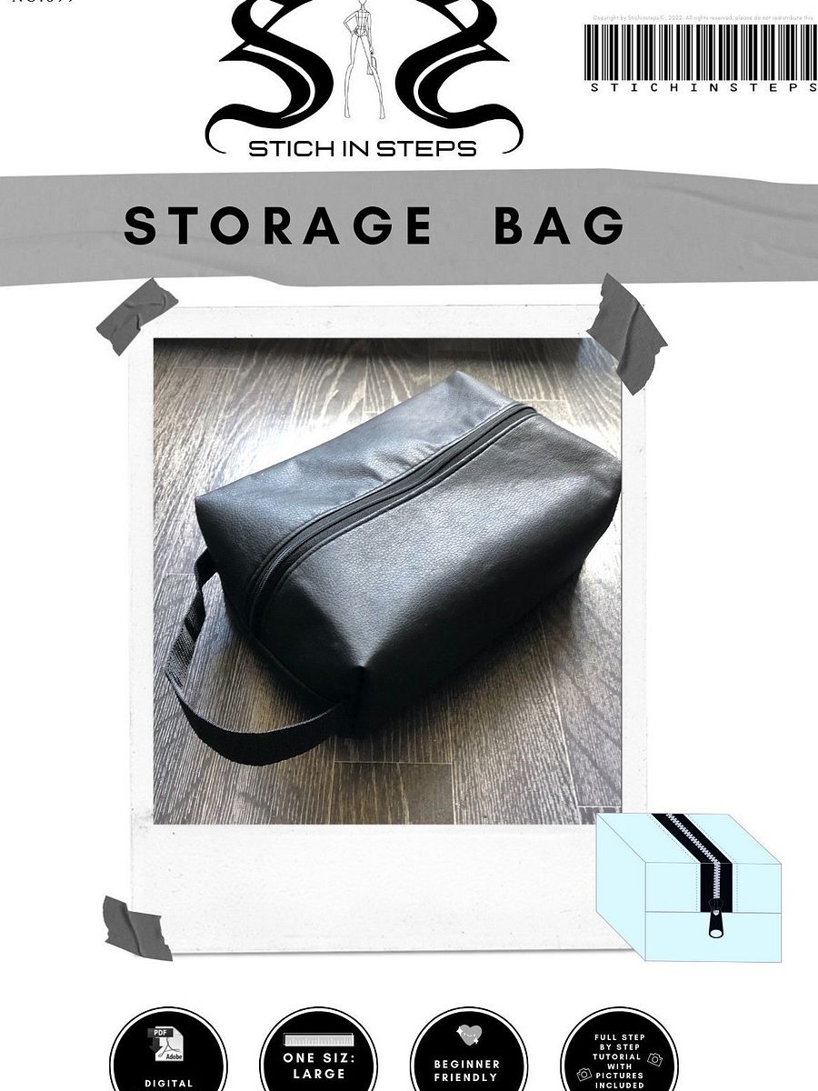 Ultimate Storage Bag - sewing pattern product image (1)