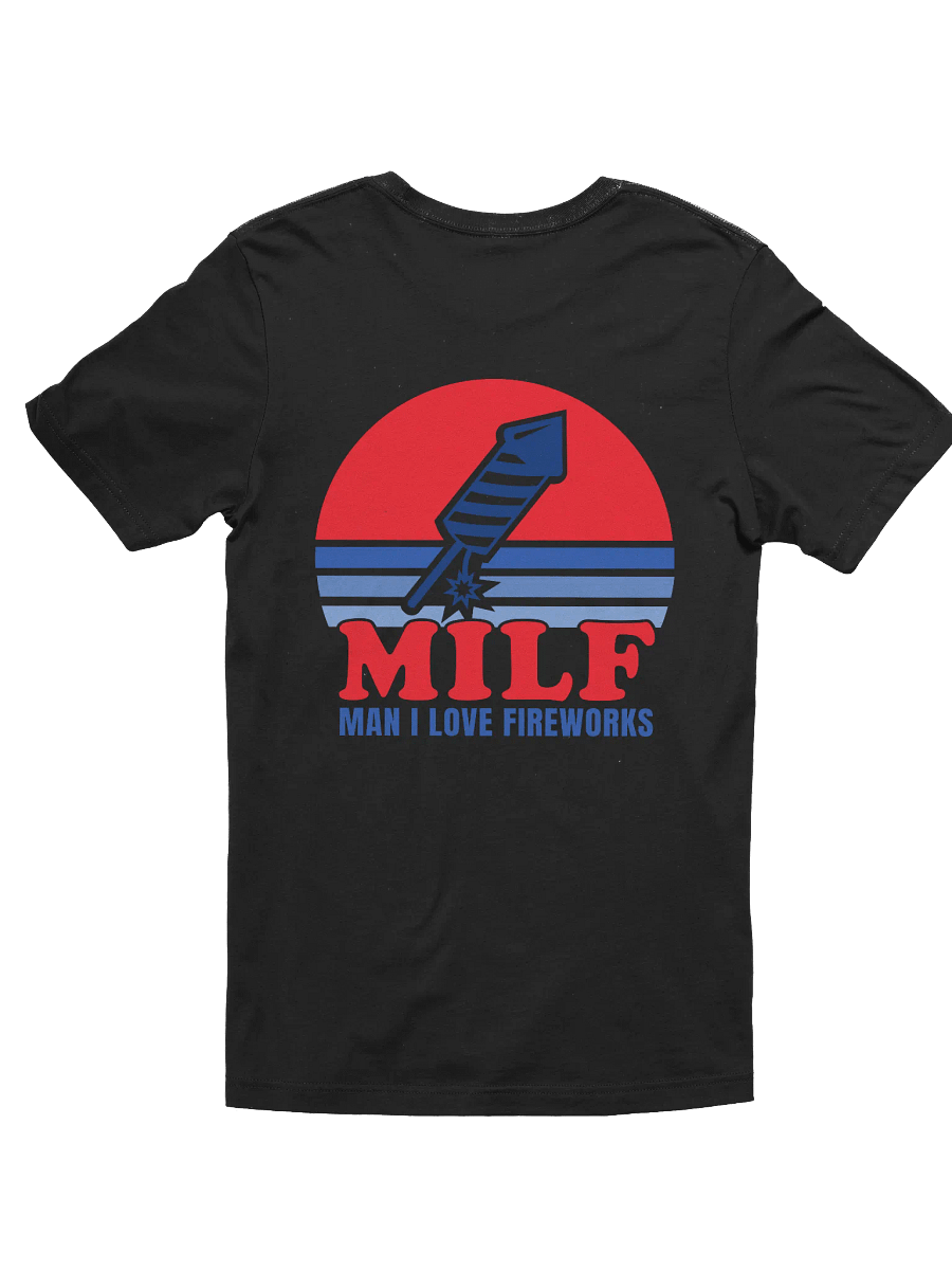 Mann Pyro T-Shirt (Man I love Fireworks) product image (2)