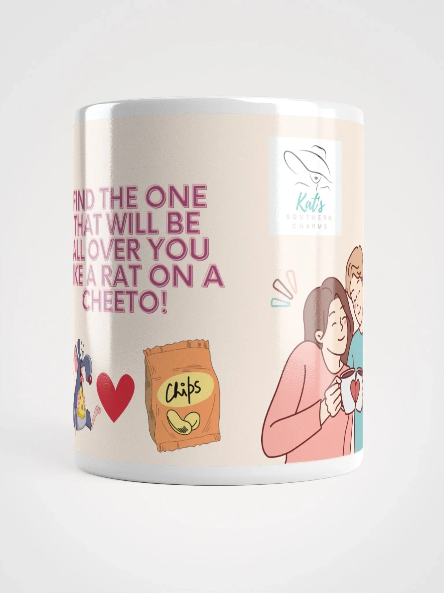 True Love...Rat on a Cheeto Mug product image (3)