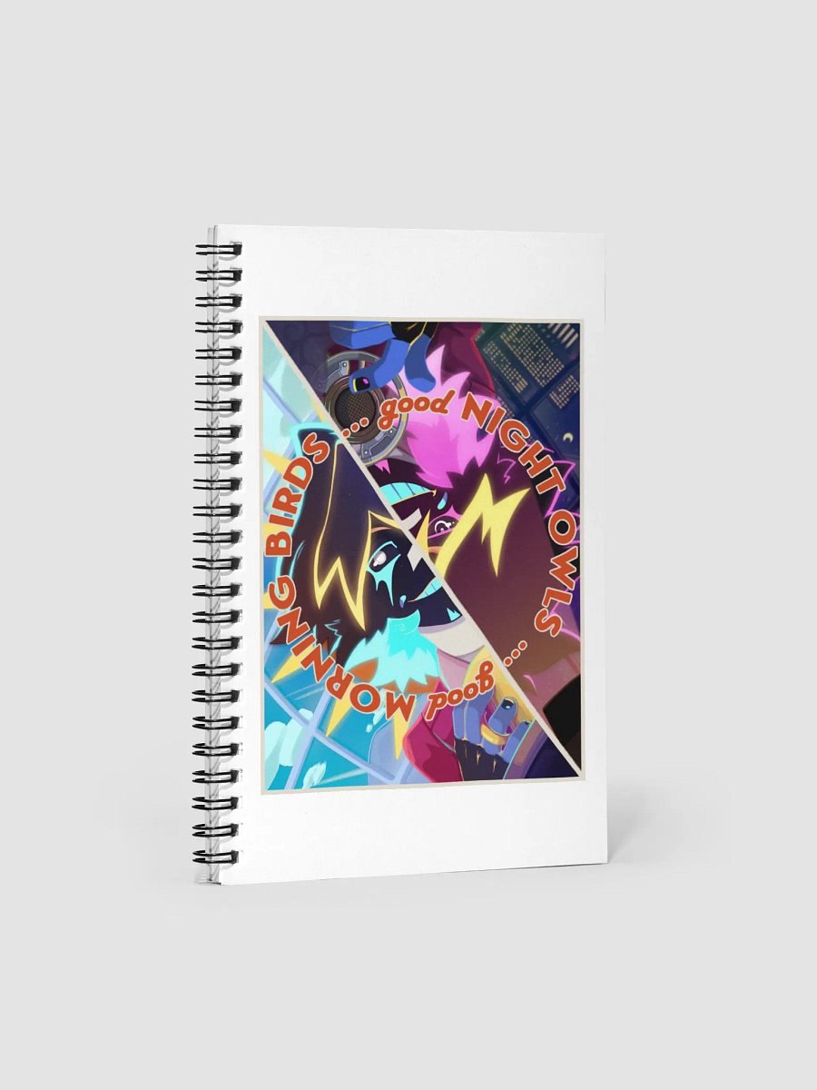 Morning Bird & Night Owl Notebook product image (1)
