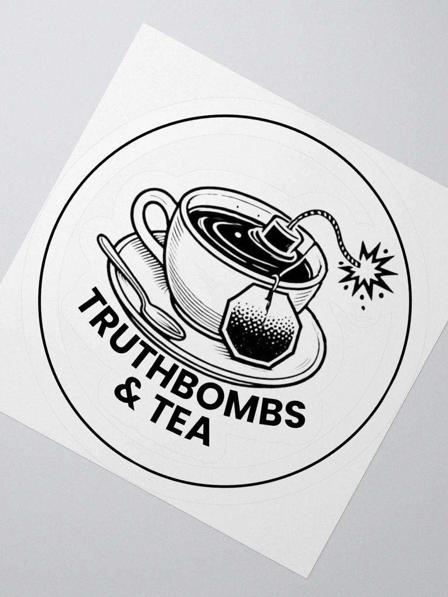 Truthbombs & Tea Official Logo Sticker product image (6)
