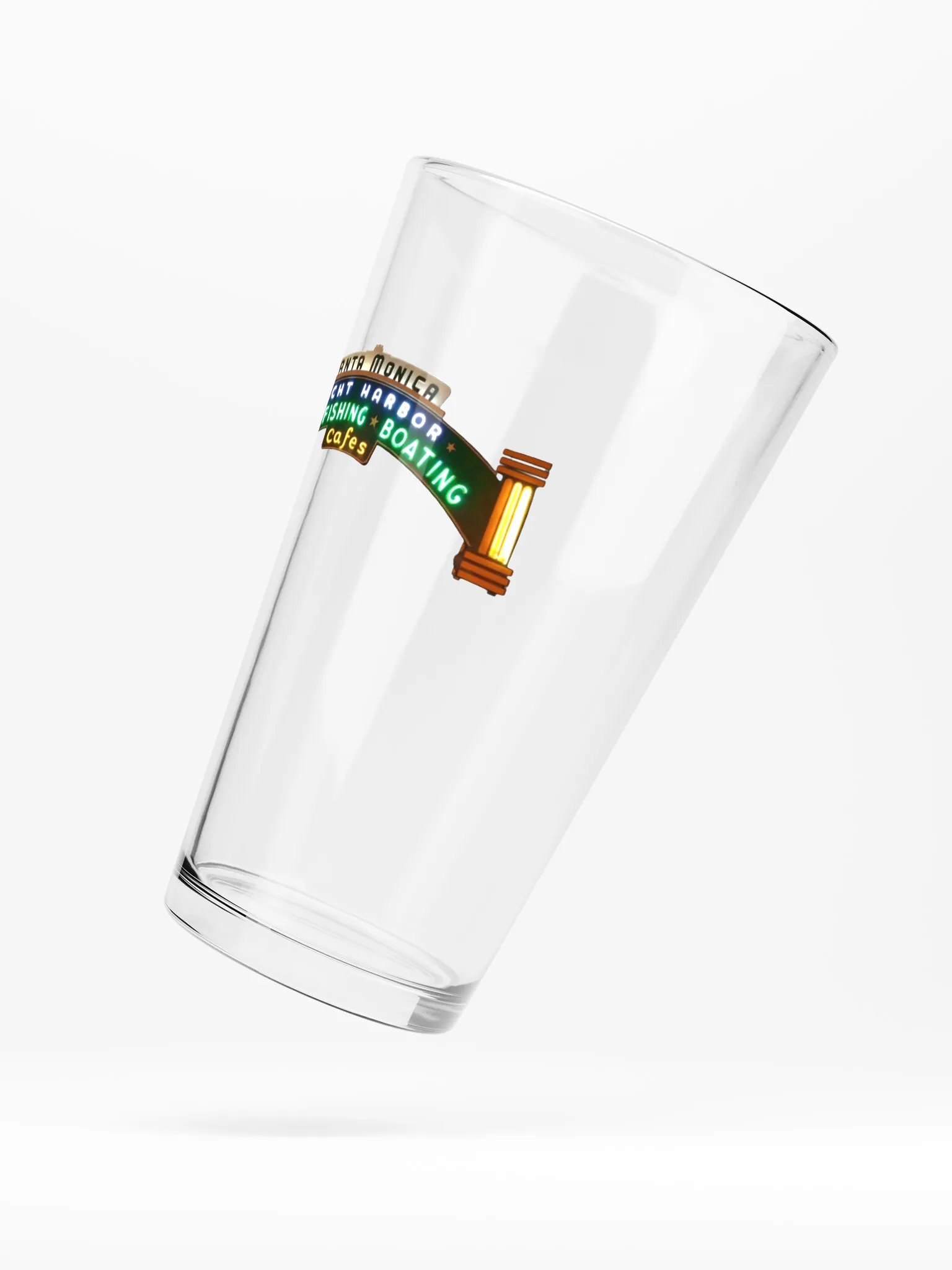 Santa Monica Pint Glass product image (6)