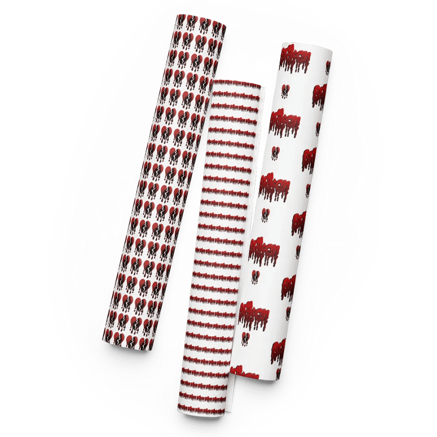 Broken Heart Wrapping Paper product image (3)