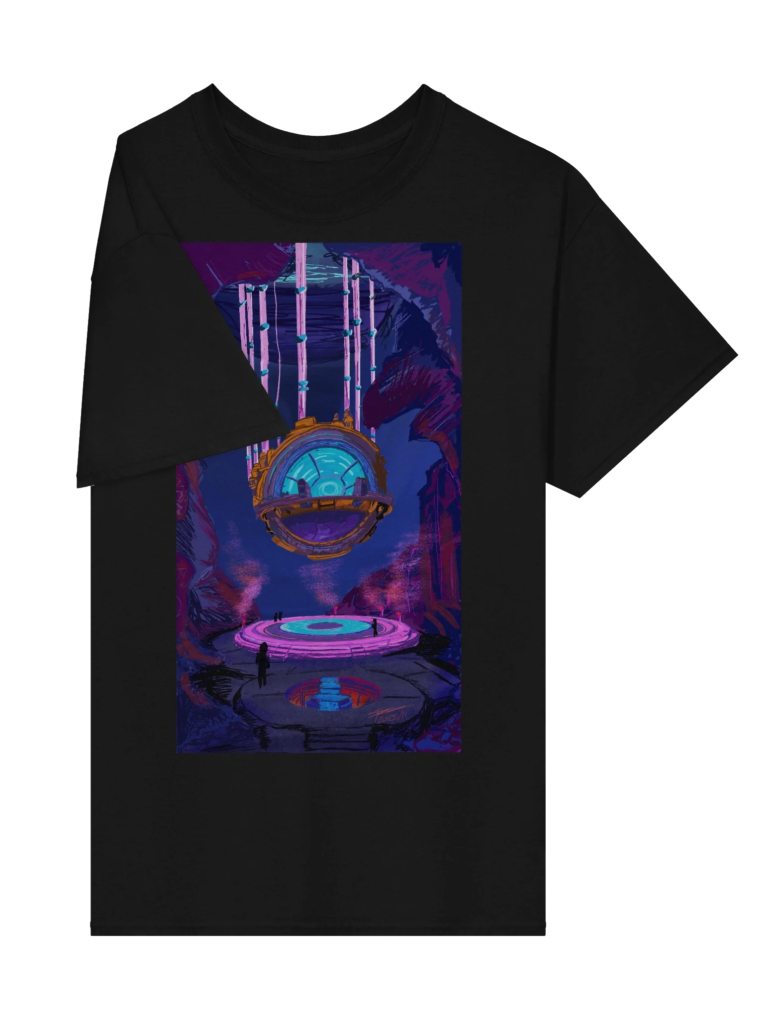 Clear But Complex - Harmonic Construct Tee product image (31)