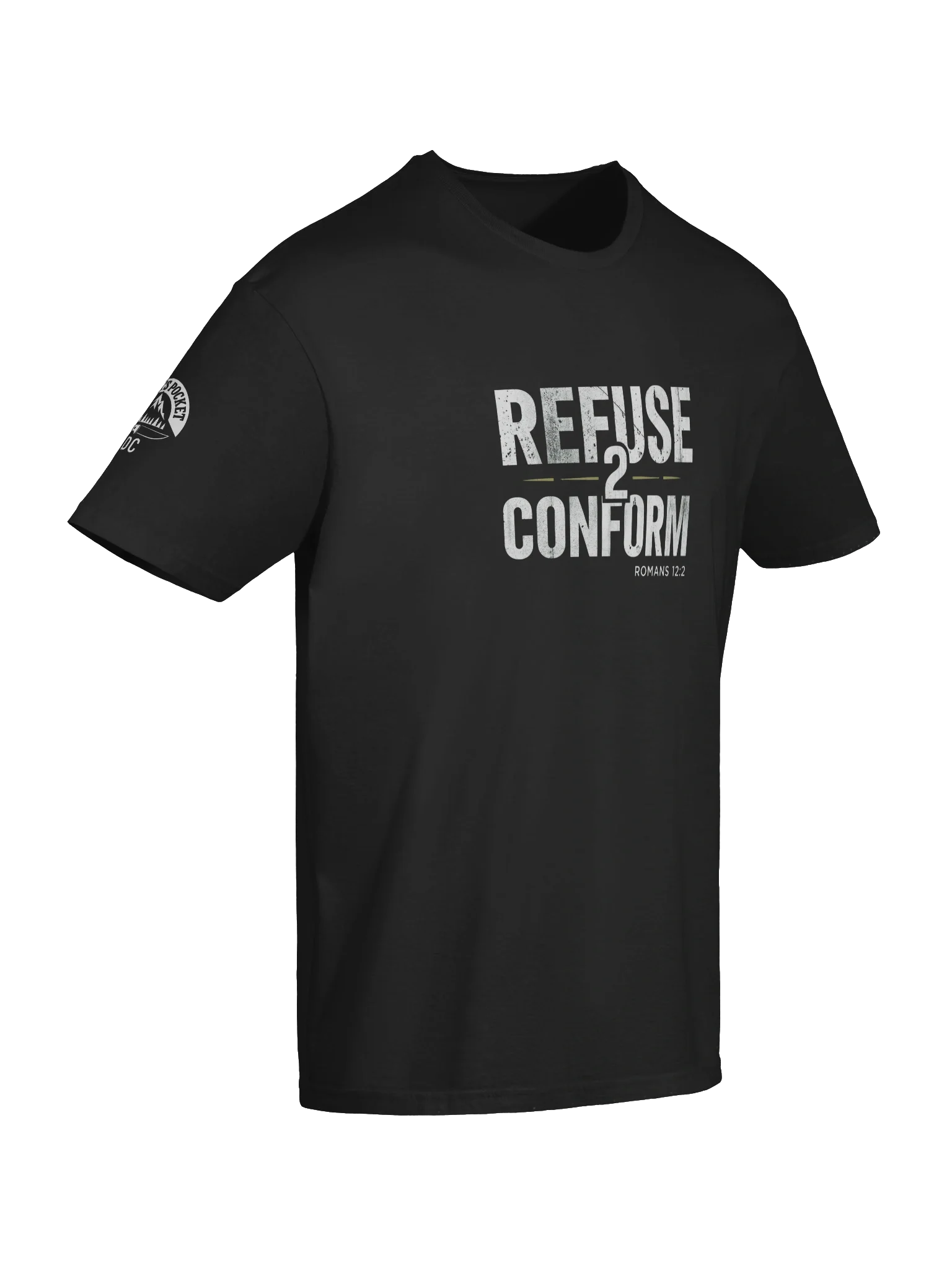 Refuse 2 Conform Tee — Romans 12:2 product image (10)