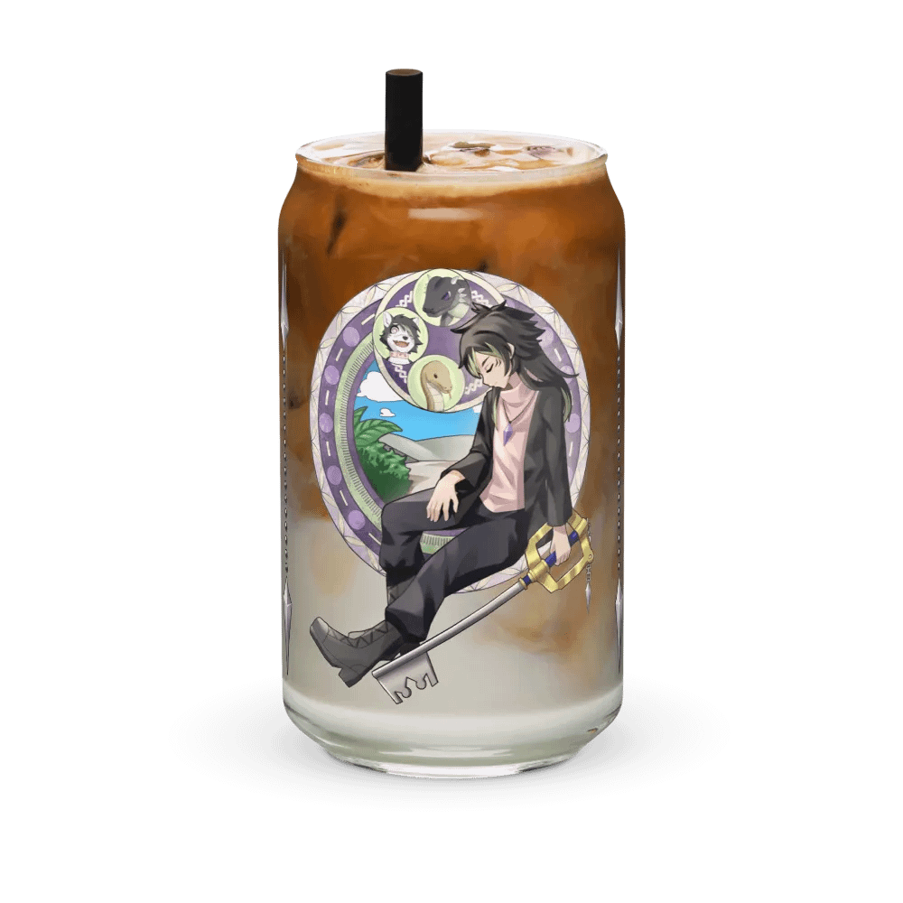 HEART OF THE SNAKE GLASS CUP product image (1)