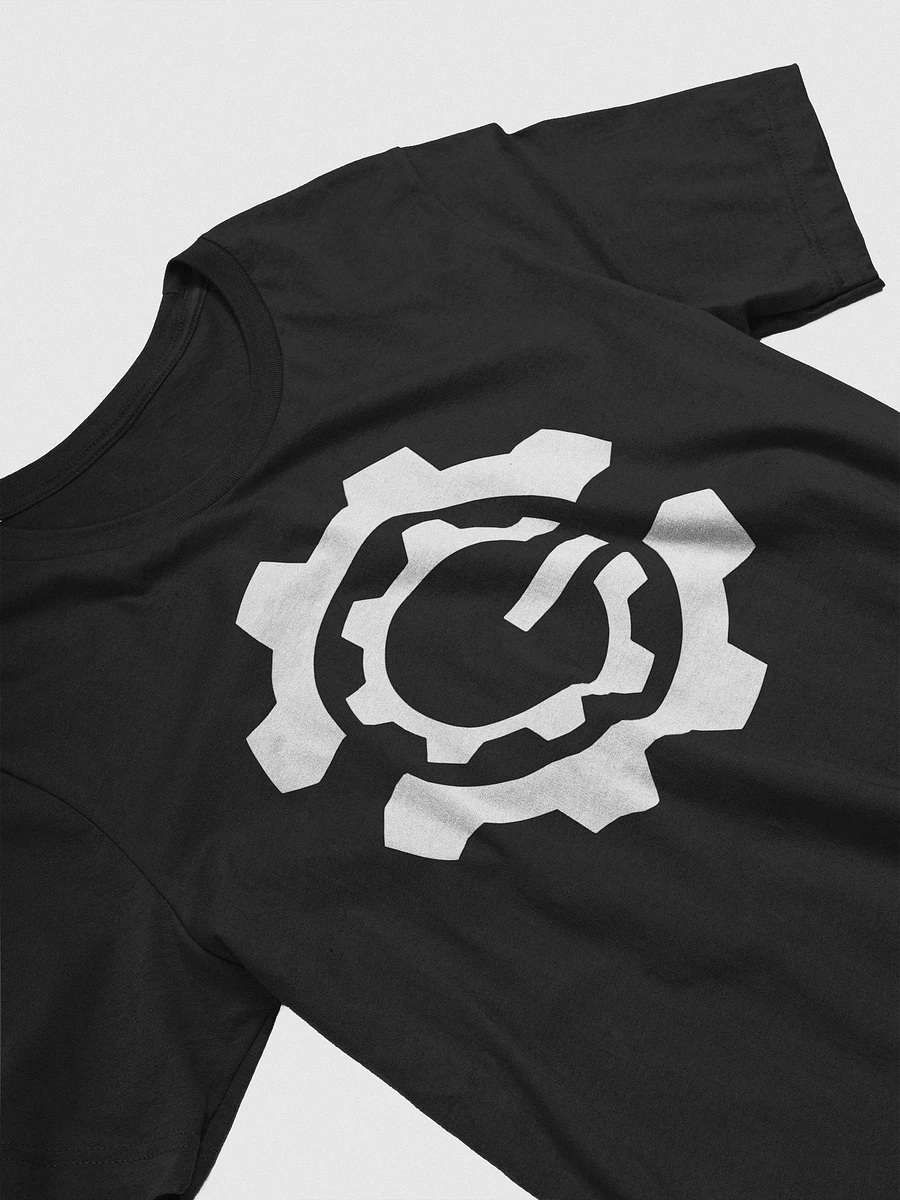 Black and White Gear Logo Shirt product image (3)