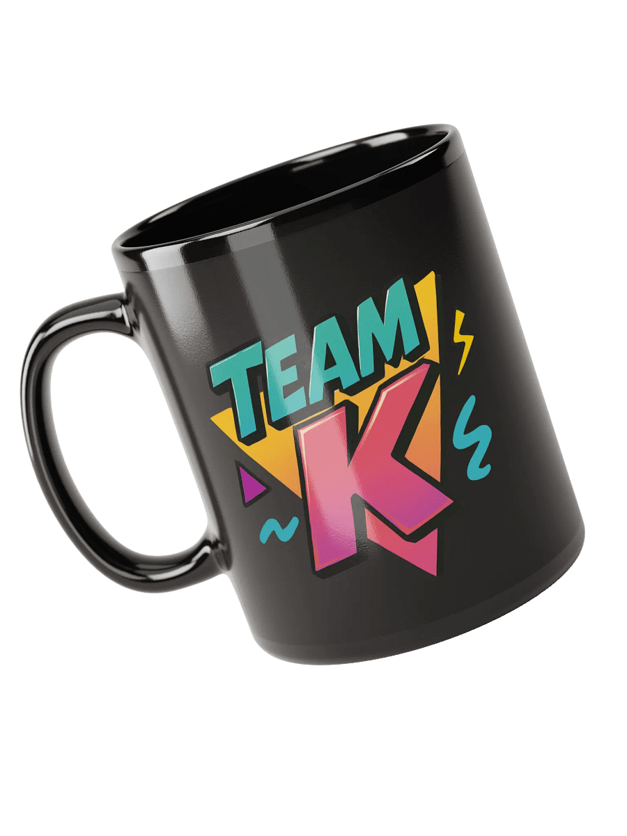 Team K 1990's Black Mug product image (6)