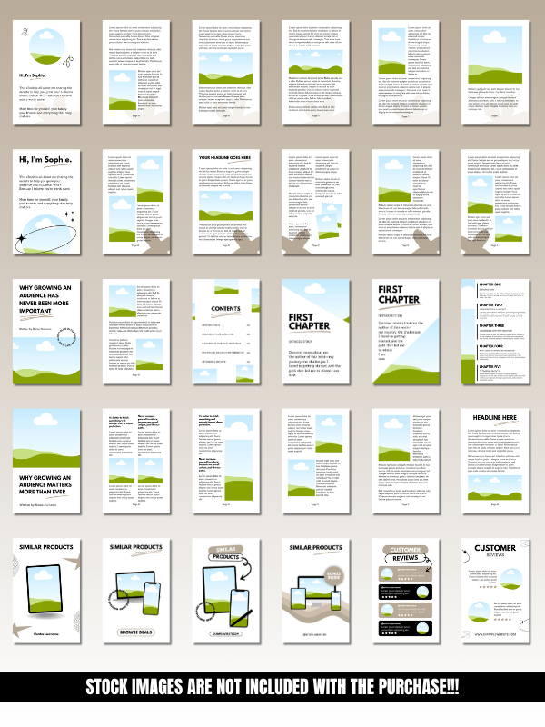 MRR/PLR Editable eBook Template in Canva product image (7)