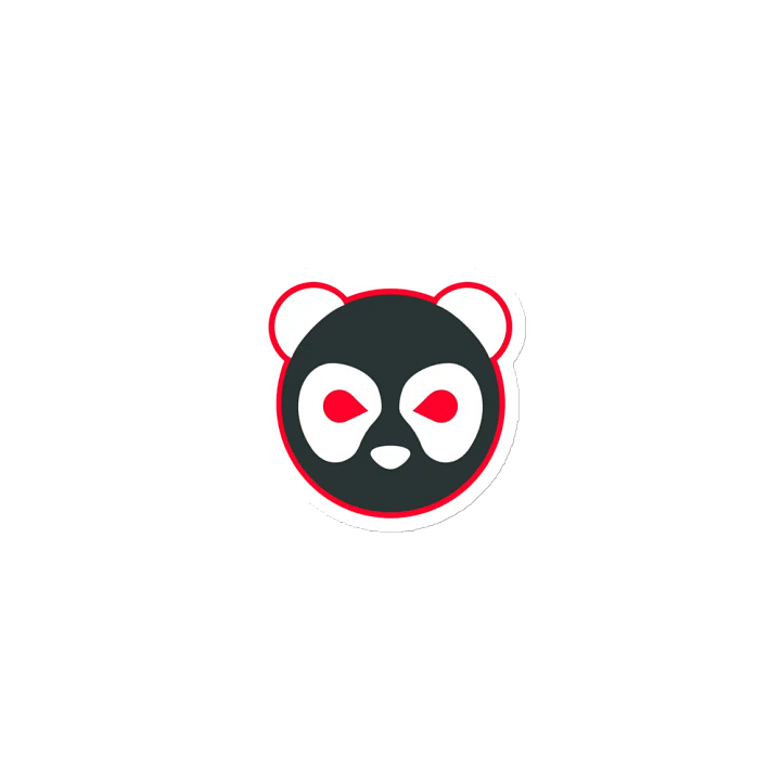 Panda Redd Logo Magnet! product image (1)