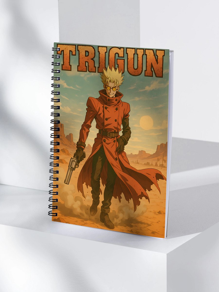 Trigun – Vash Desert Walk Spiral Notebook product image (4)