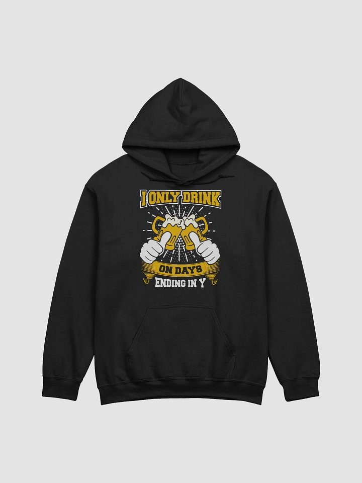 "I Only Drink On Days Ending In Y" Hoodie product image (1)