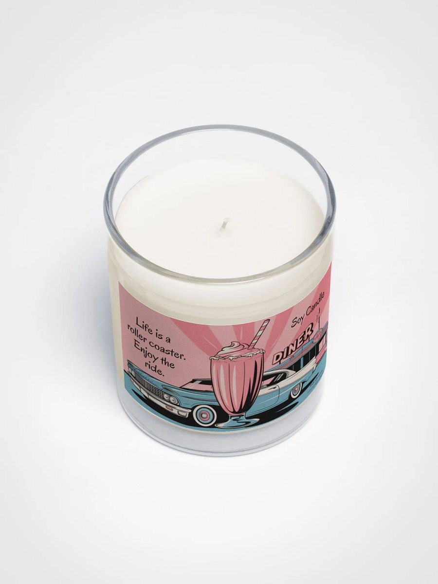 Retro Diner Inspired Motivational Soy Candle product image (3)
