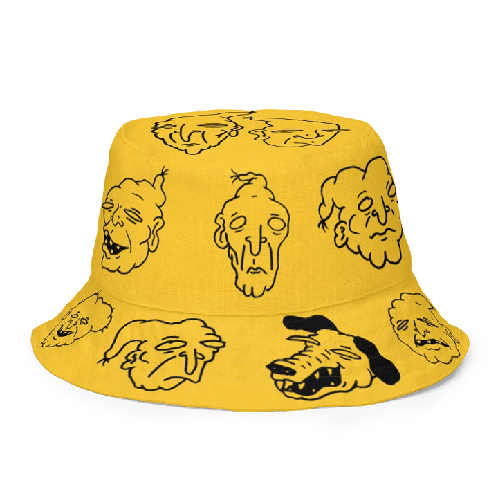 DOODLE BUCKET (YELLOW REVERSABLE) product image (1)