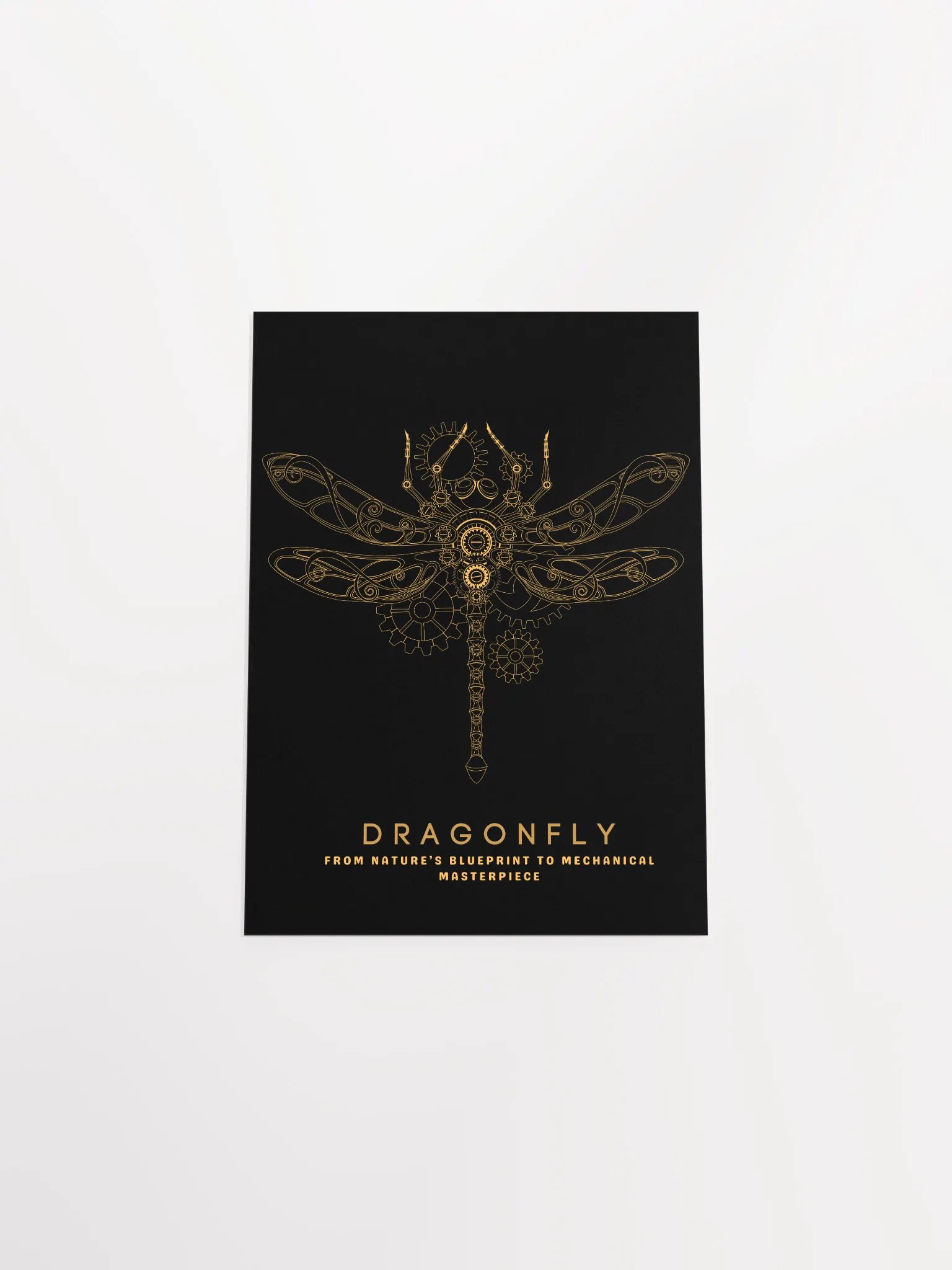 Mechanical Dragonfly - Enhanced Matte Poster product image (4)