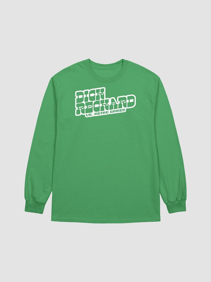 Dick Reckard vs Retro Games MonoWhite Logo Unisex Long Sleeve Shirt product image (2)