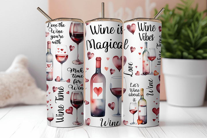 Heartfelt Cheers Stainless Steel Tumbler product image (2)