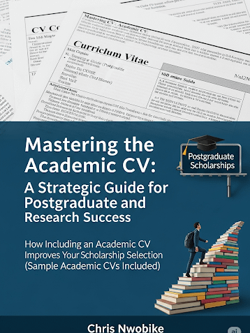 Mastering the Academic CV: A Strategic Guide for Postgraduate and Research Success (How Including an Academic CV Improves Your Scholarship Selection) product image (1)