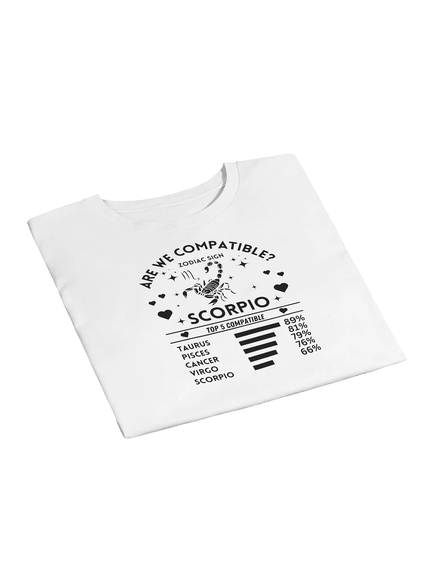 Scorpio Zodiac Sign Romantic Compatibility - Light Colors - AS Colour Women's Premium Crop Top product image (8)